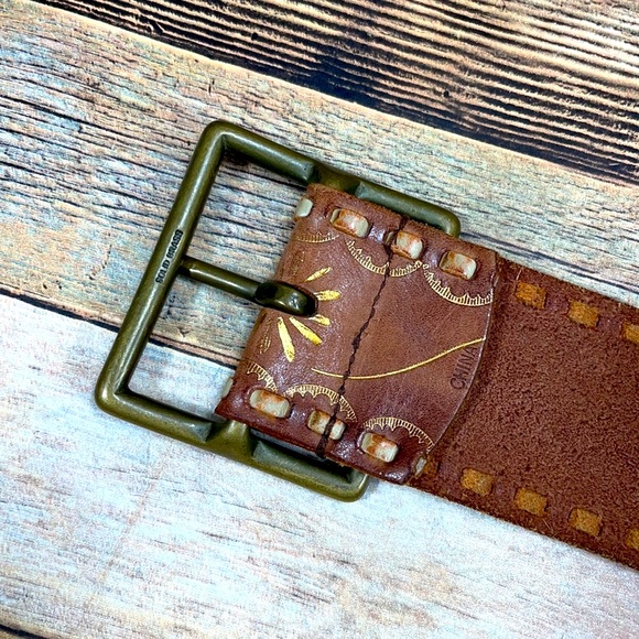 Street Works Genuine Leather Belt Size Large - Picture 6 of 10